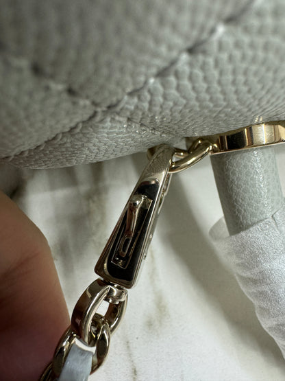 CHANEL Cocohandle 冰川藍 24P Small