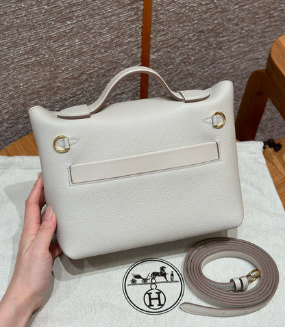 HERMES 2424 冰川白金扣 evercolor