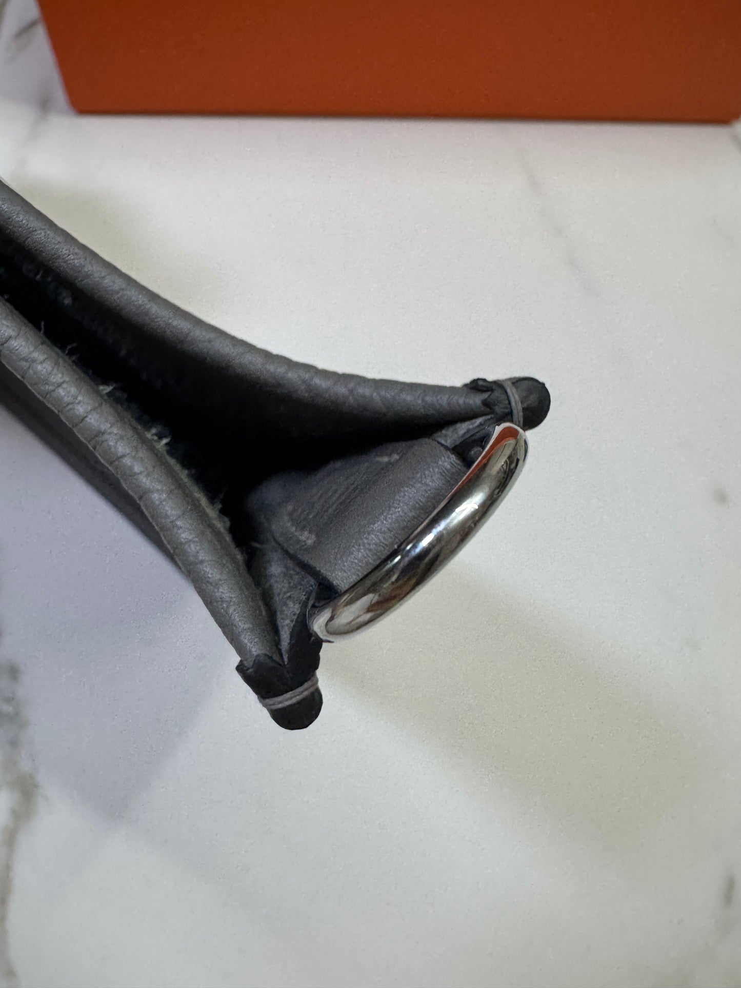 HERMES Mini Evelyn 積雨雲灰 0L Gris Meyer TC 銀扣PHW