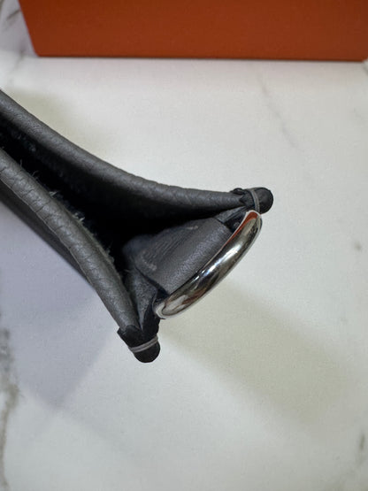 HERMES Mini Evelyn 積雨雲灰 0L Gris Meyer TC 銀扣PHW