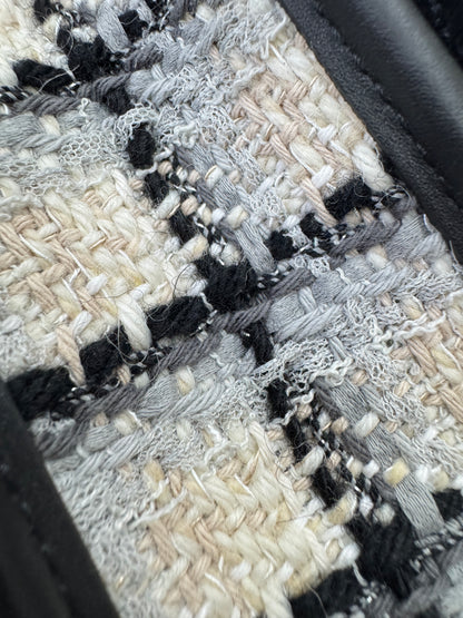 CHANEL 22K 郵差豆腐包 漸變Tweed