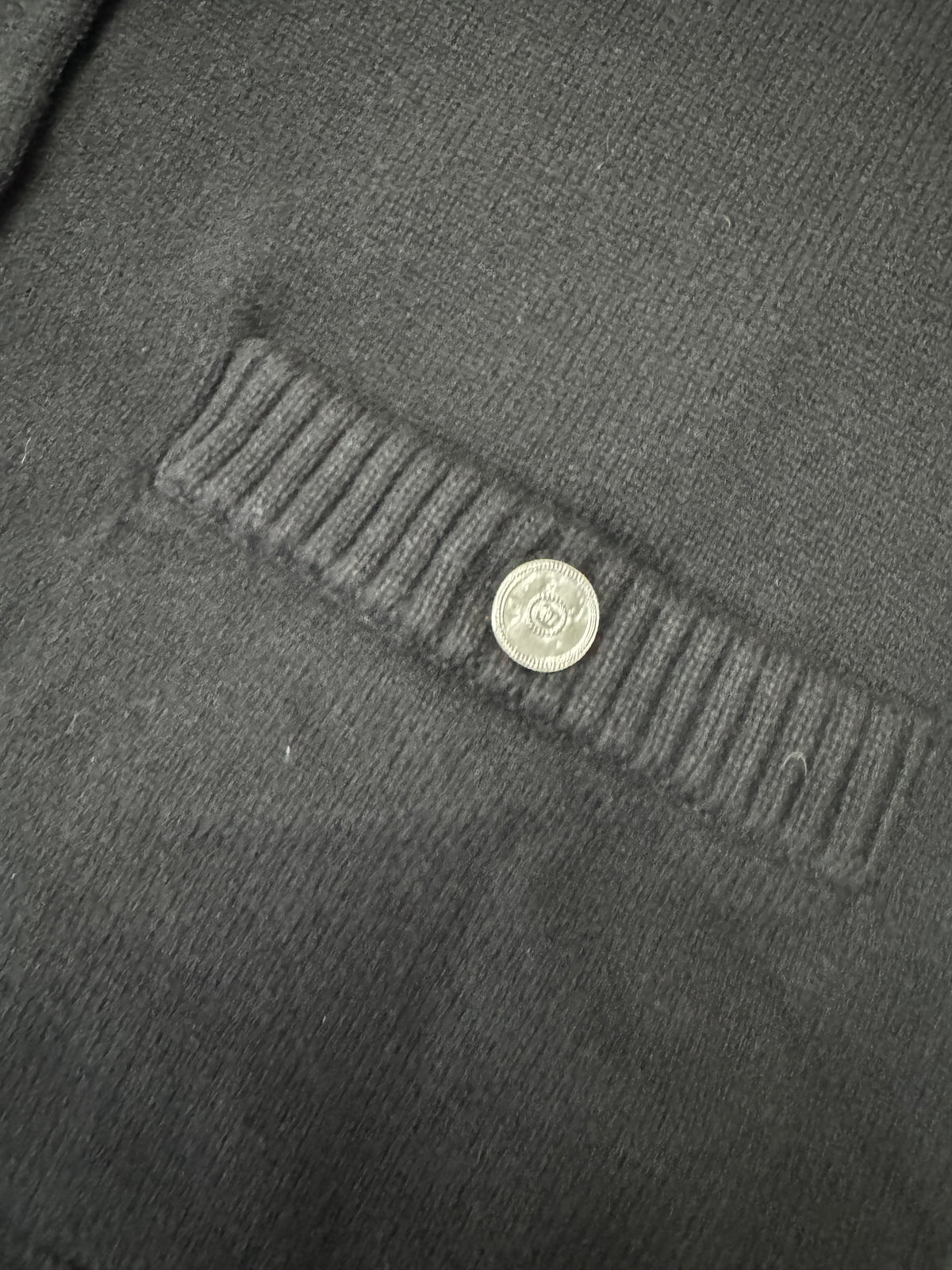 CHANEL 25P拉鏈袖外套 98% Cashmere
