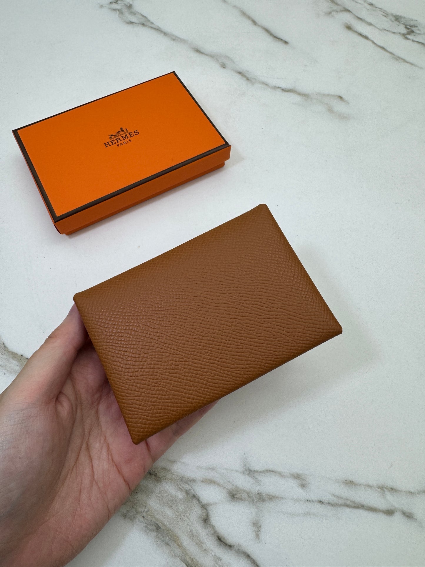 HERMES Calvi Duo Gold