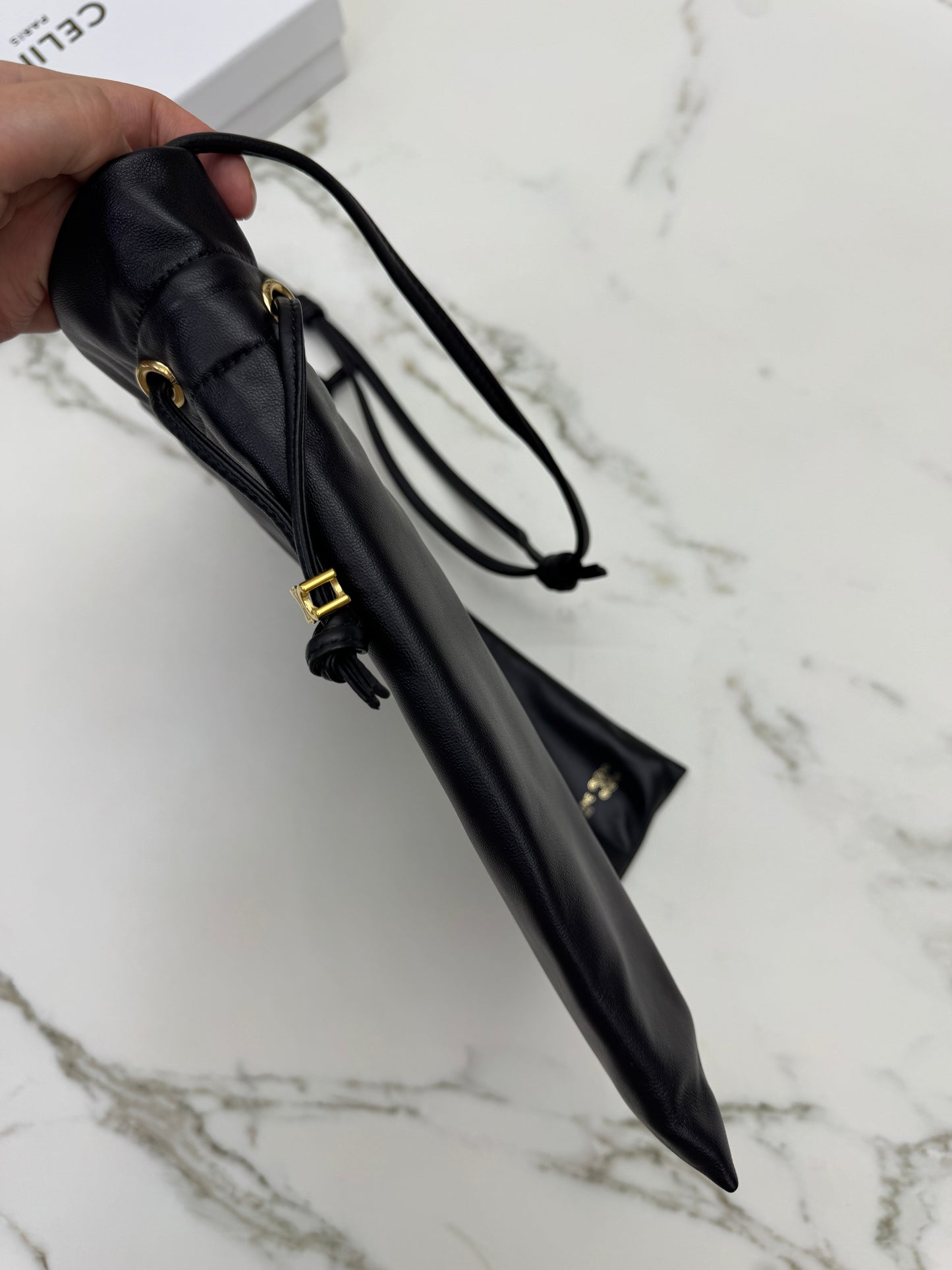 CELINE Crystal Pouch 黑色