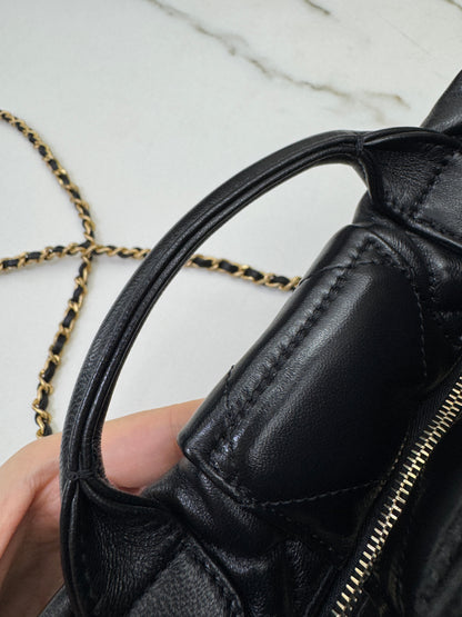 CHANEL 25K Mini 蝴蝶結包 綿羊皮