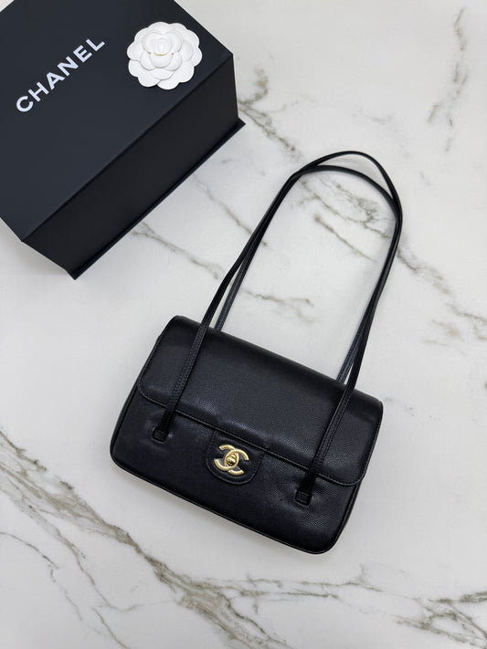CHANEL Preppy Coco Small Black