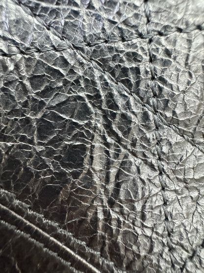 DIOR D-Journey Small 黑色油臘皮