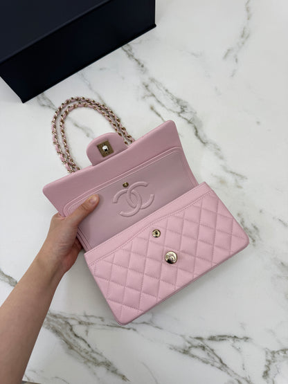 CHANEL 23K貝兒粉 CF23 Small