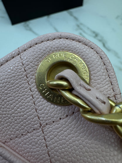 CHANEL Mini 25Bag 26P櫻花粉