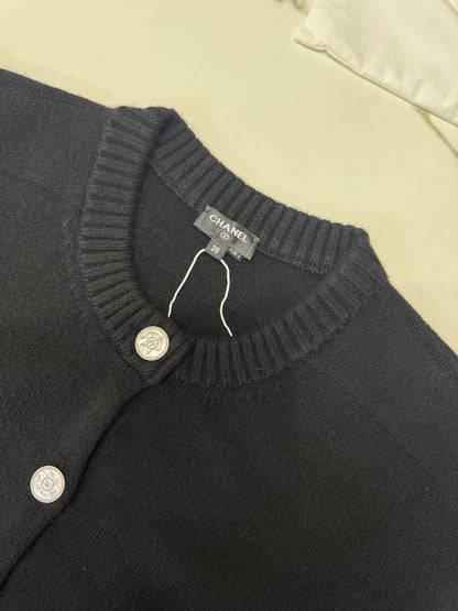CHANEL 25P拉鏈袖外套 98% Cashmere