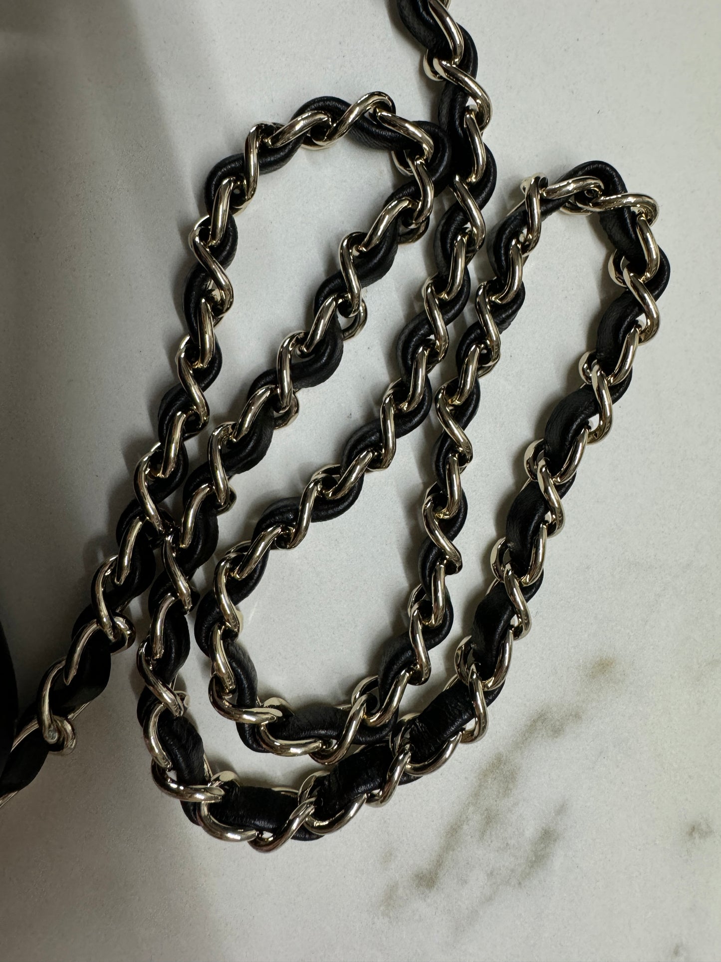 CHANEL CF20 羊皮 黑色淡金扣