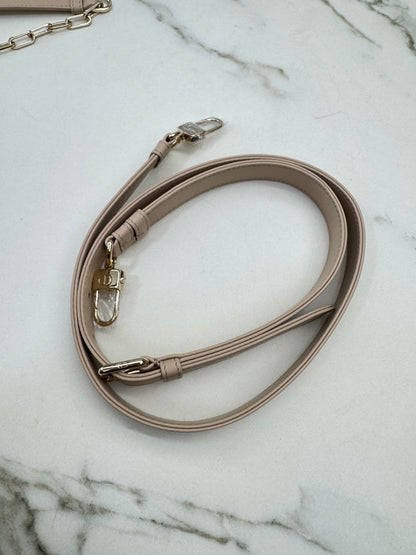 DIOR D-Joy Small 胭脂米 Powder Beige￼