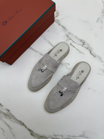 LORO PIANA Charms Walk Babouche Loafers