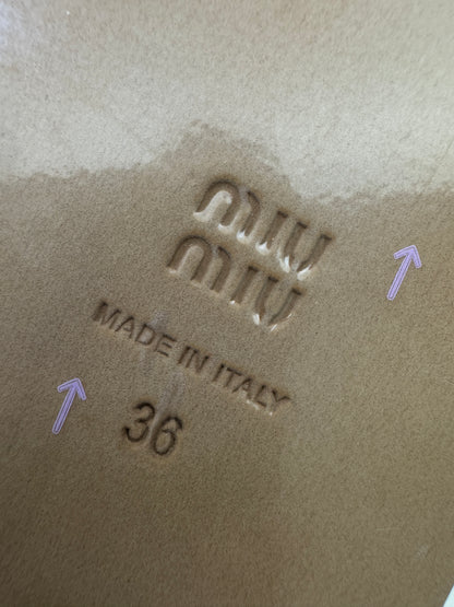 MIU MIU 草編拖鞋 黑色