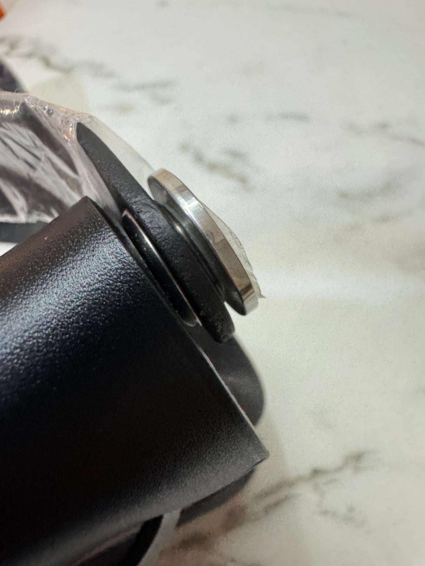 HERMES Mini Herbag 黑銀