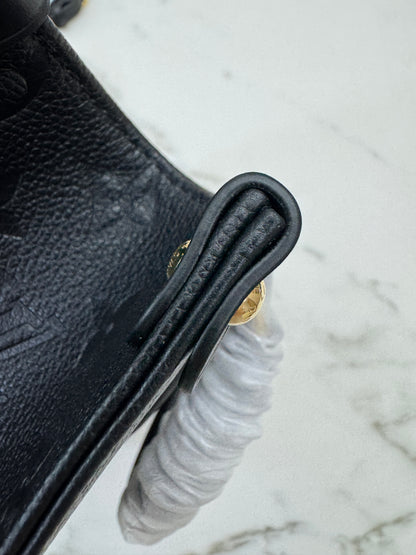 LV Onthego PM 黑色全皮