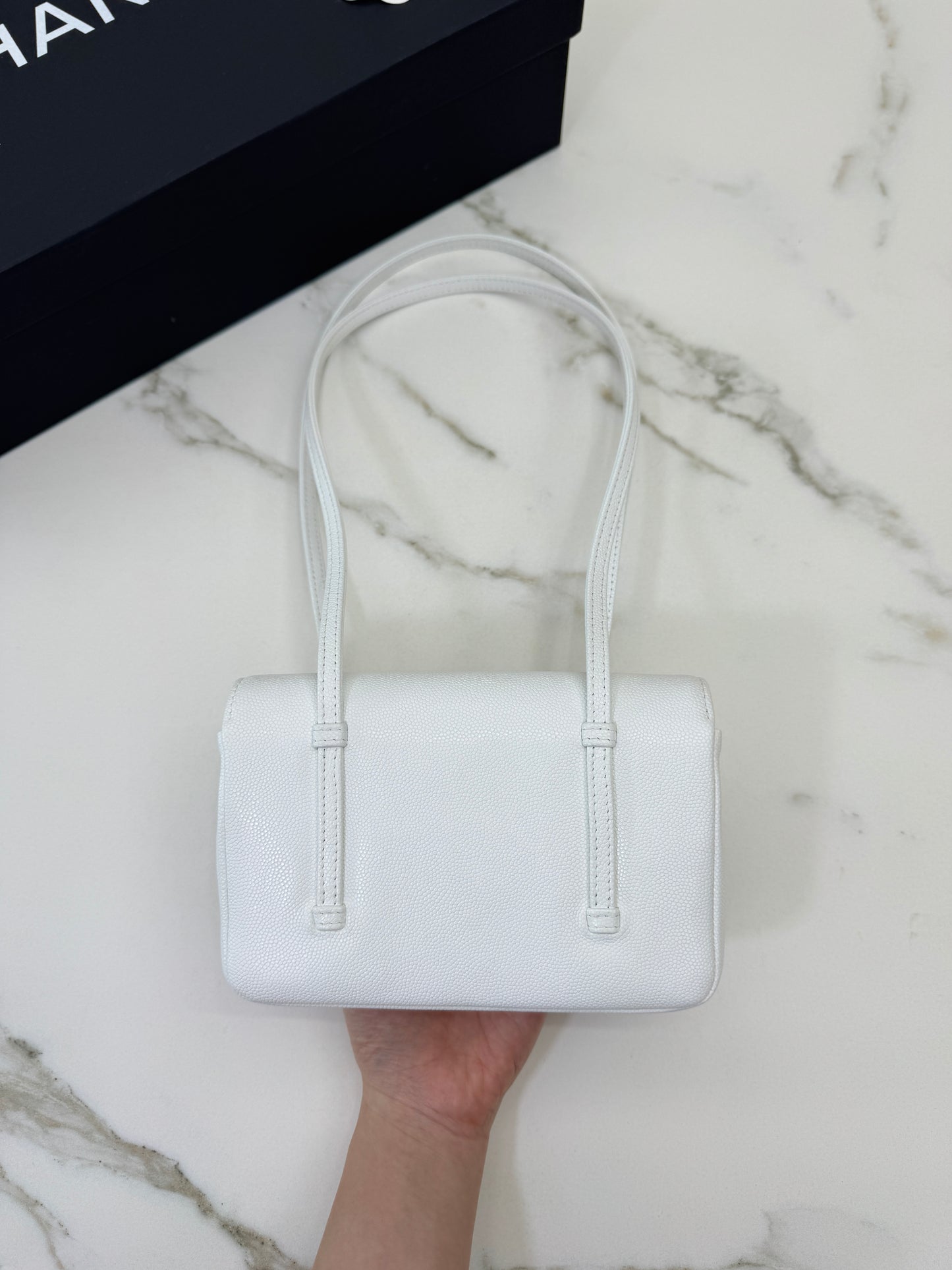 CHANEL Mini Preppy Coco 白色