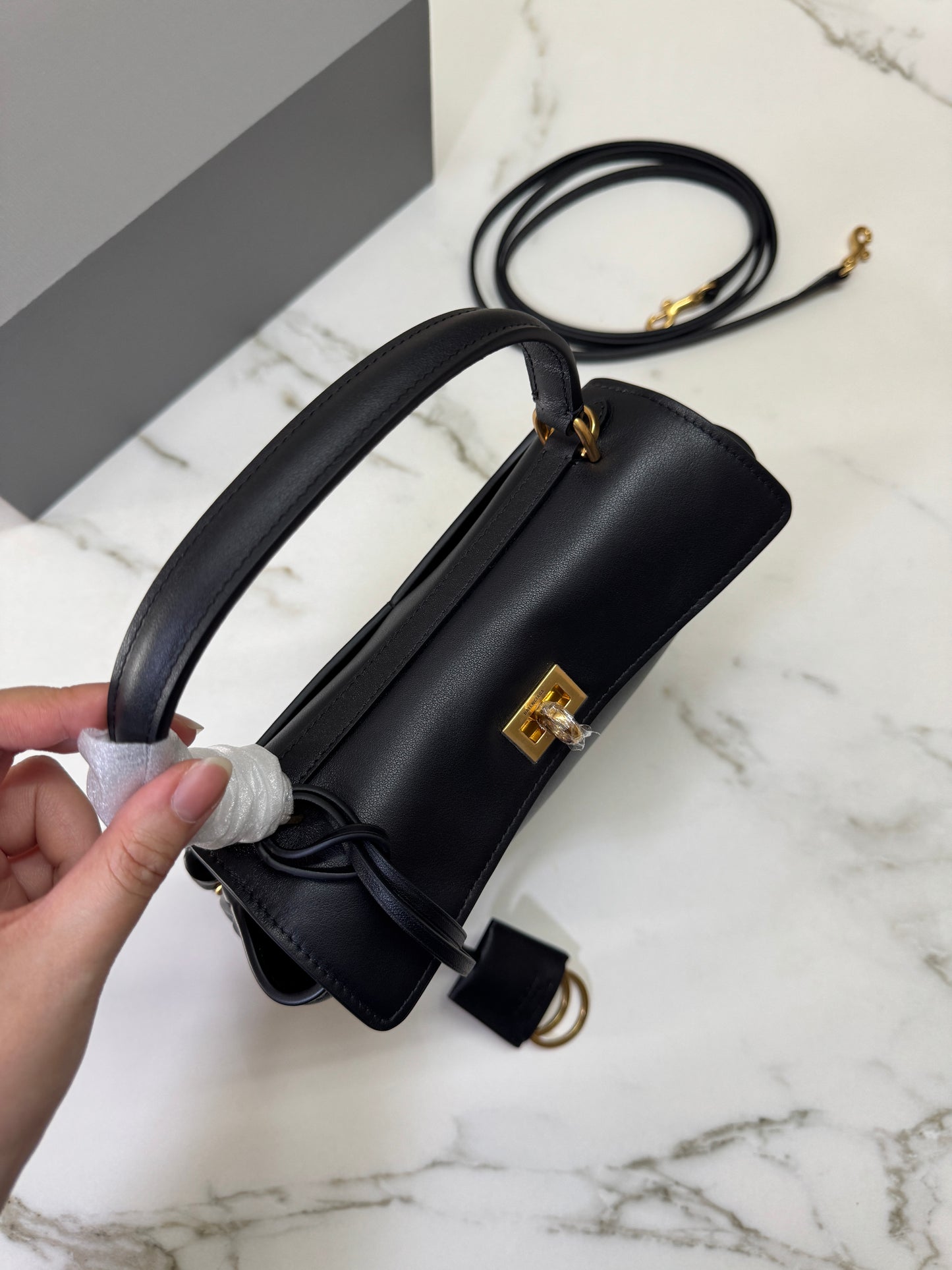 BALENCIAGA Mini Rodeo 黑金