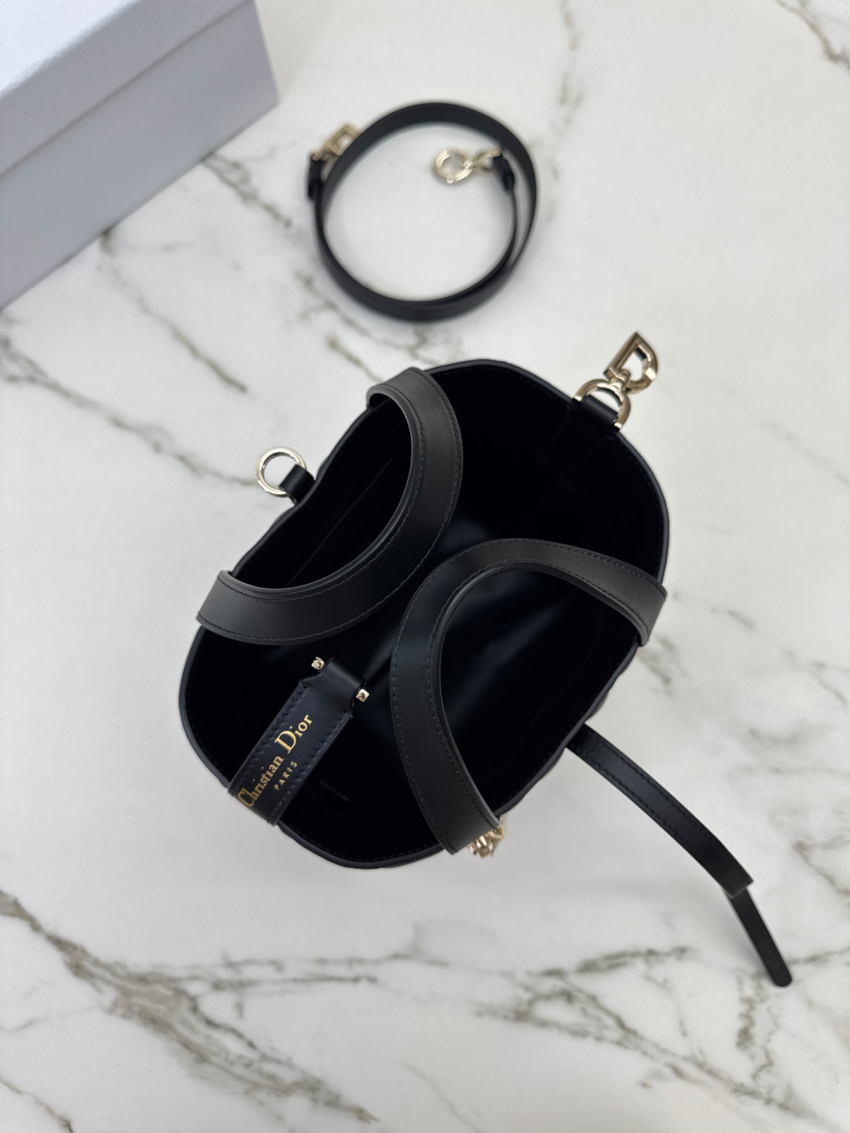 DIOR Toujours Vertical Small Black