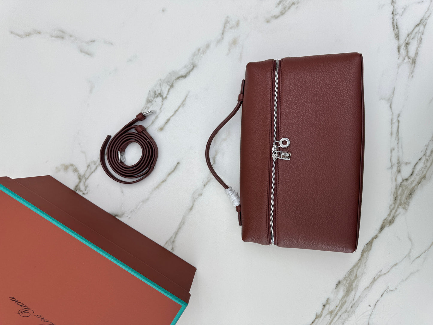 LORO PIANA Extra Pocket 27 Kummel