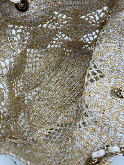 CHANEL 24M Coco Beach 草編沙灘包 Large