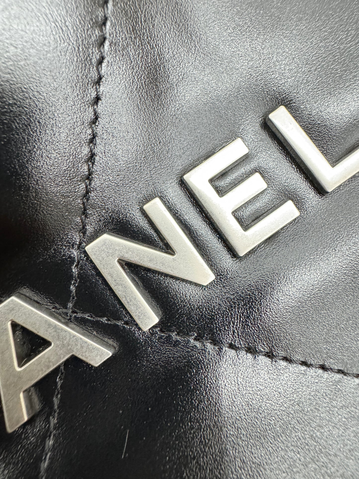 CHANEL 22Bag Backpack 黑銀 Black PHW