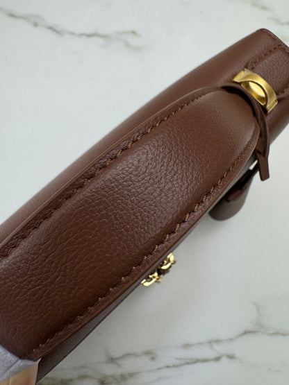 LORO PIANA Extra Bag 23 焦糖棕色