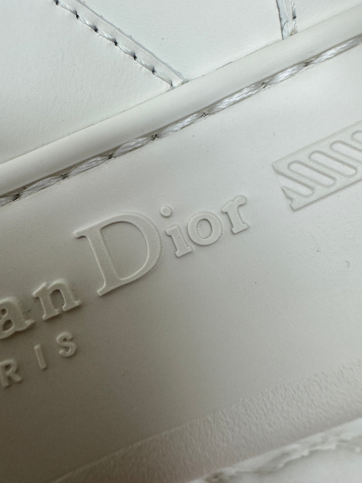DIOR Diorstar 厚底小白鞋