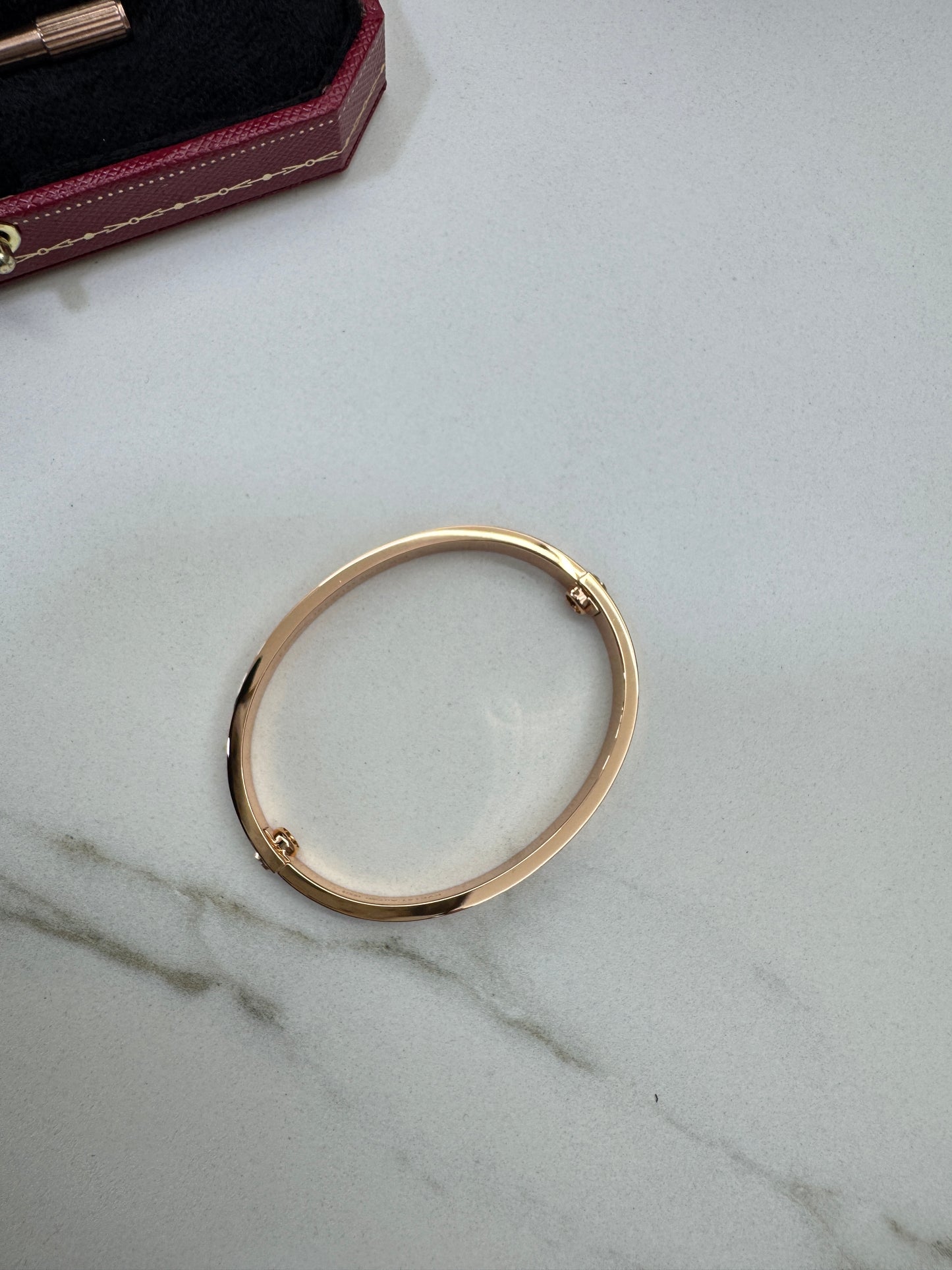 CARTIER Love Bracelet Classic Rose Gold