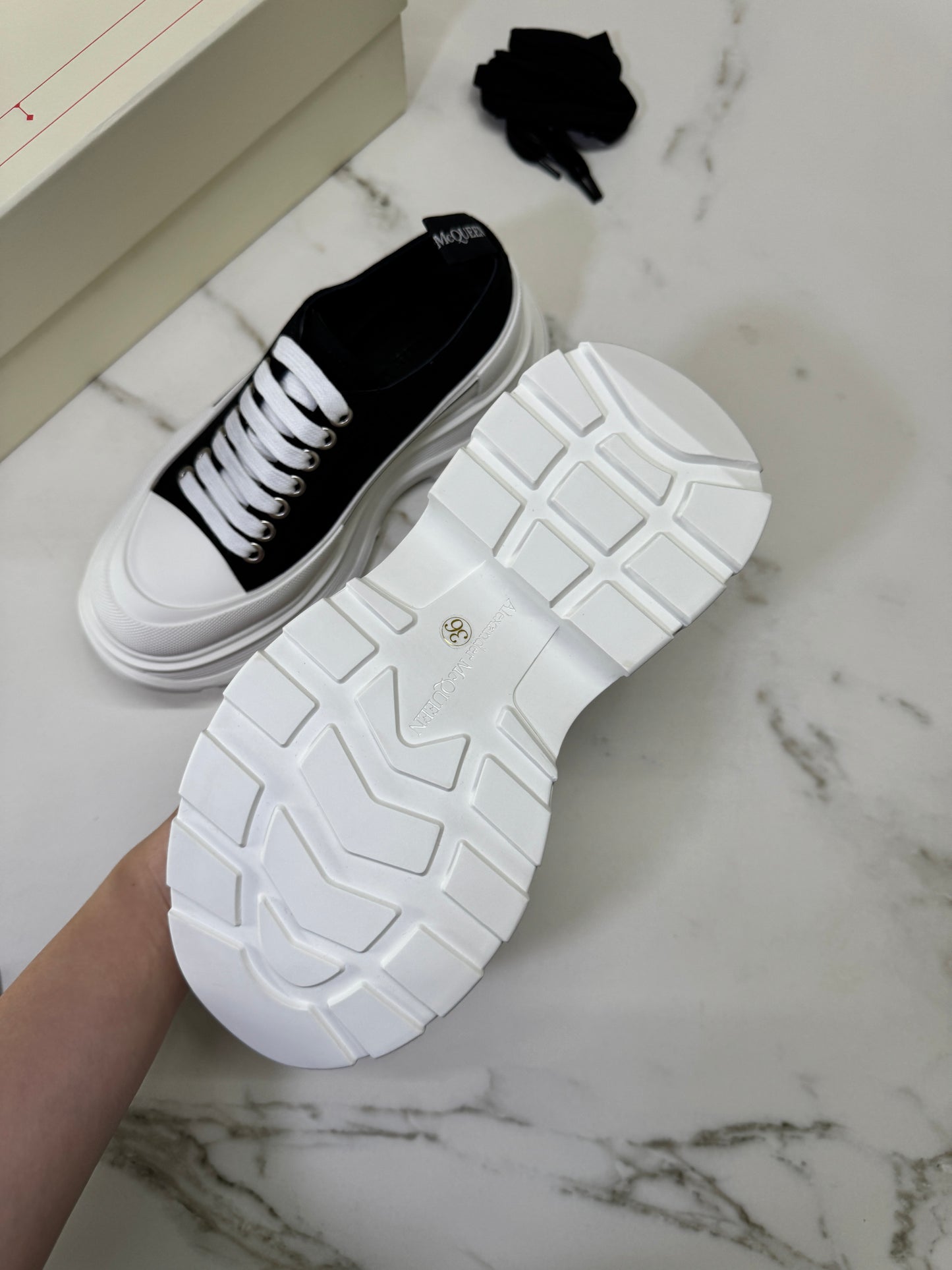 McQUEEN Tread Slick Canvas