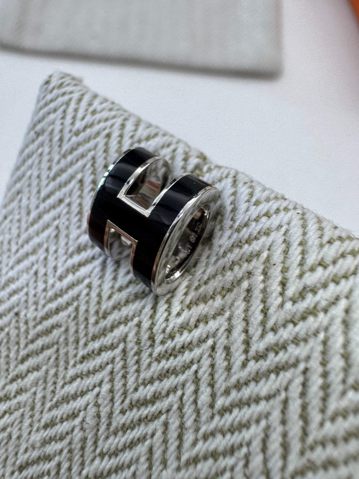 HERMES Mini Pop H 黑銀