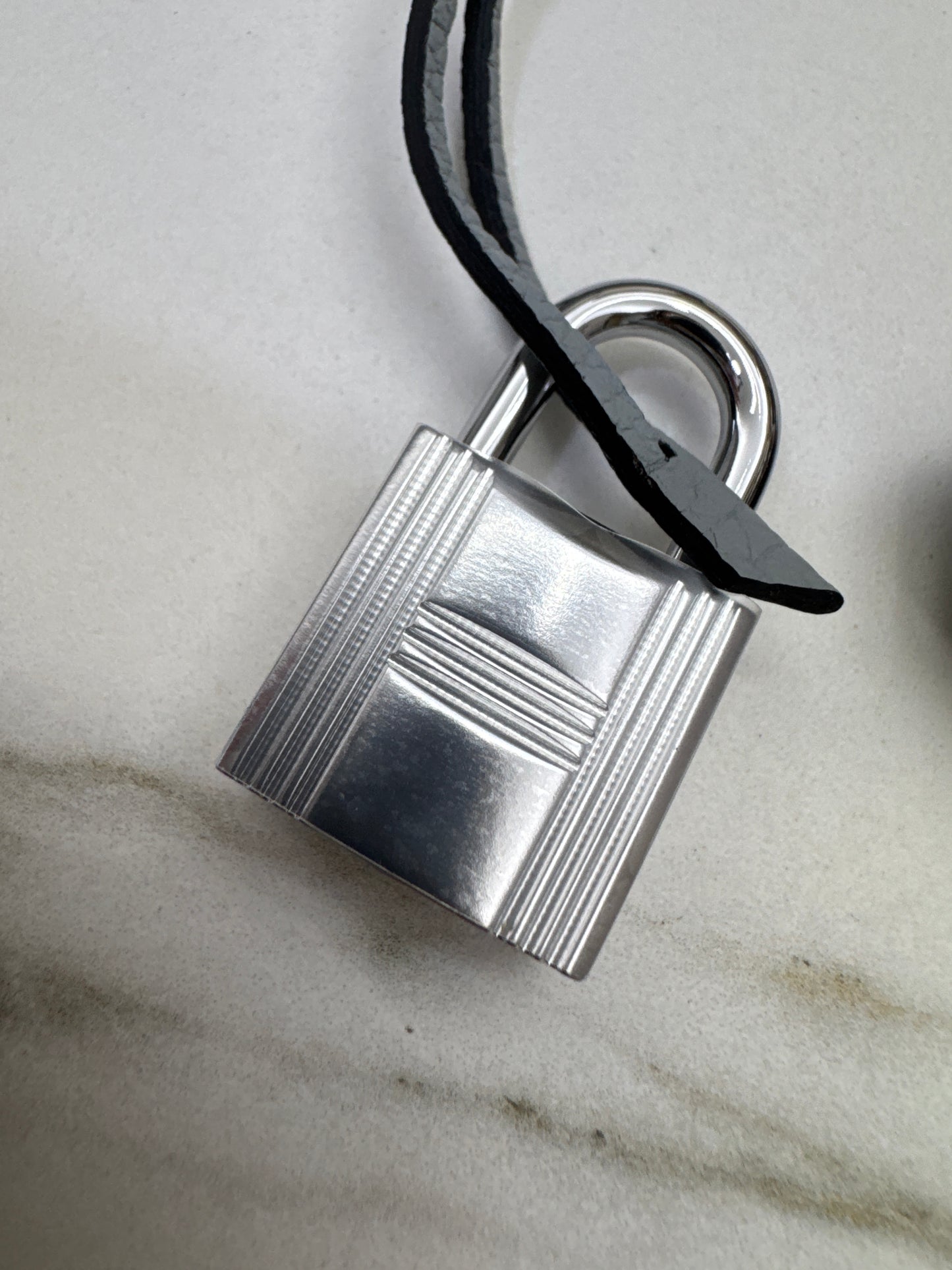 HERMES Kelly 25 Togo內縫 木偶灰銀扣 Gris Pantin PHW
