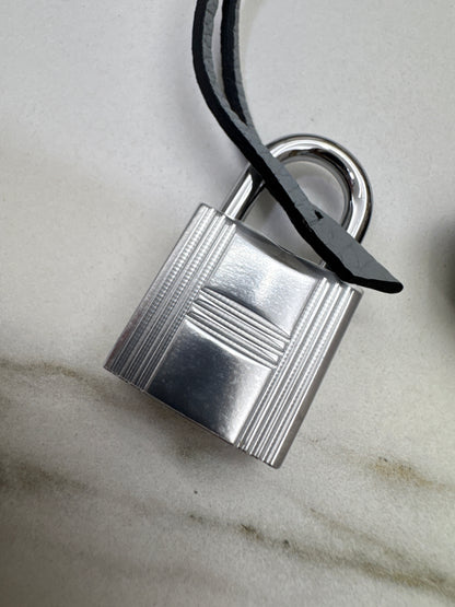 HERMES Kelly 25 Togo內縫 木偶灰銀扣 Gris Pantin PHW