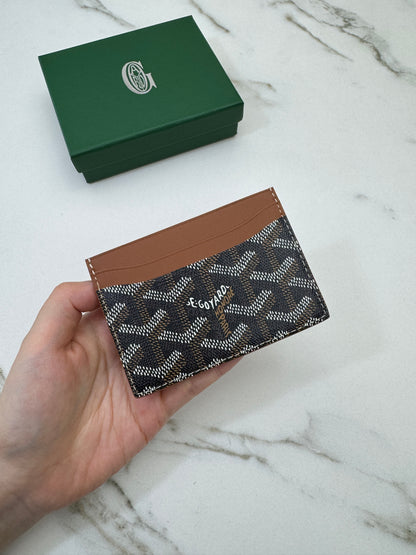GOYARD St Sulpice Cardholder 焦糖棕