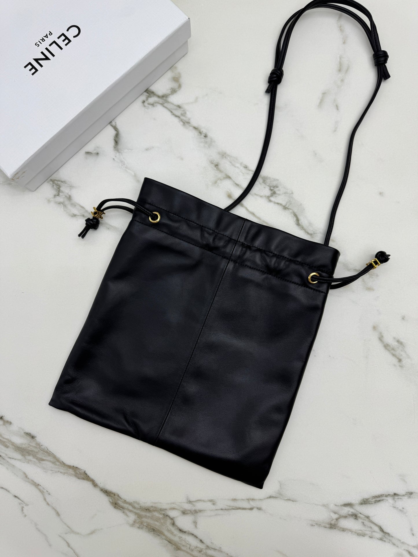 CELINE Crystal Pouch 黑色