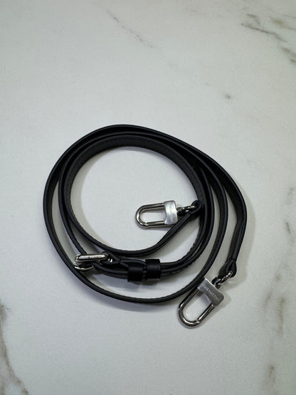 LV Side Trunk MM 黑色皮款