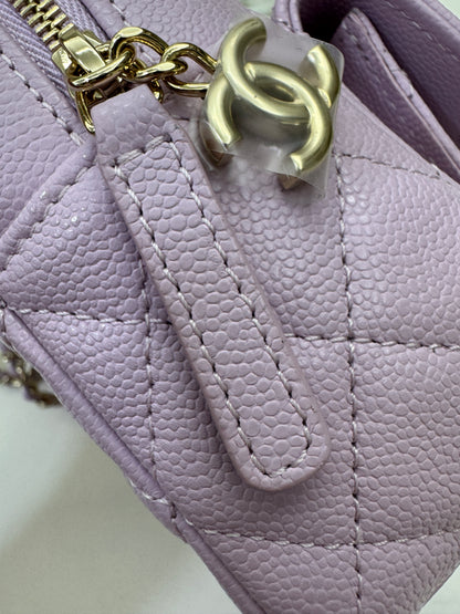 CHANEL Mini Backpack 小書包 24A粉紫色