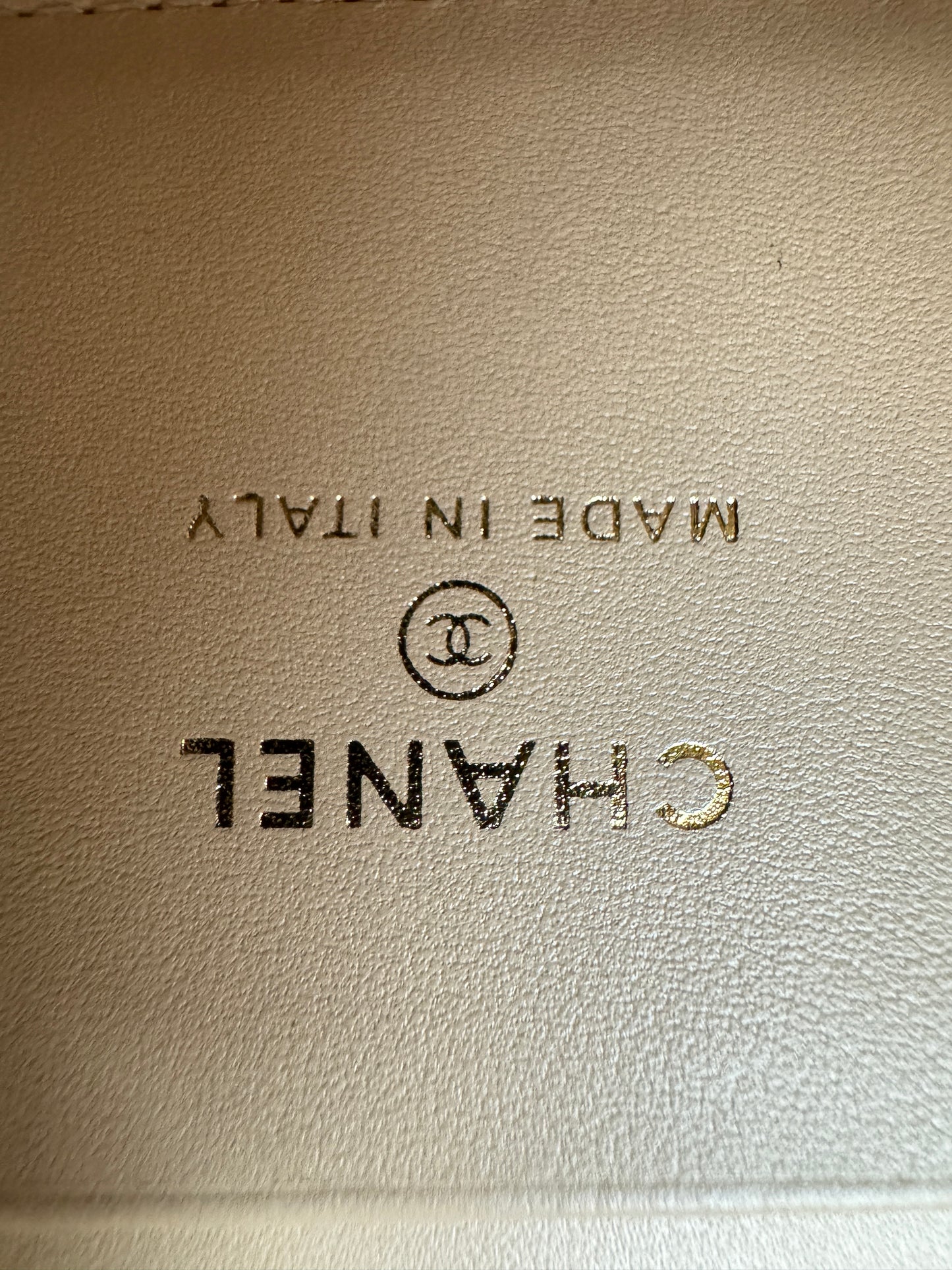 CHANEL LP盒子包 淺杏色