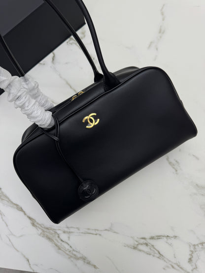 CHANEL 26S 保齡球包 黑色