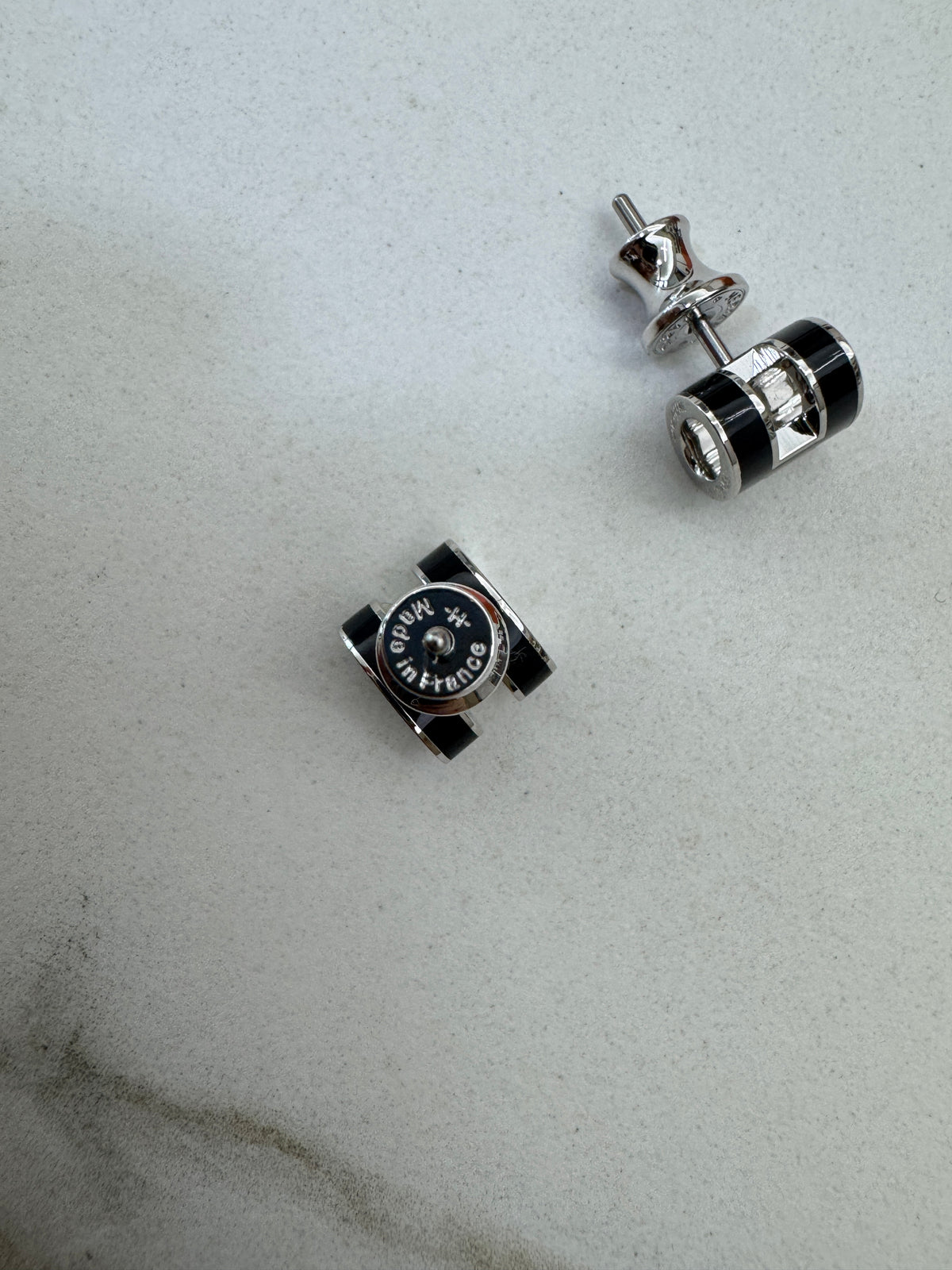 HERMES Mini Pop H 黑銀