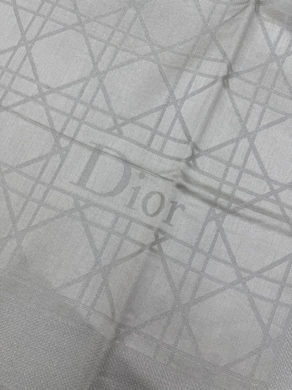 DIOR Cannage 140cm Scarf 銀色