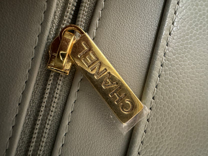 CHANEL Preppy Coco 灰綠色 Small