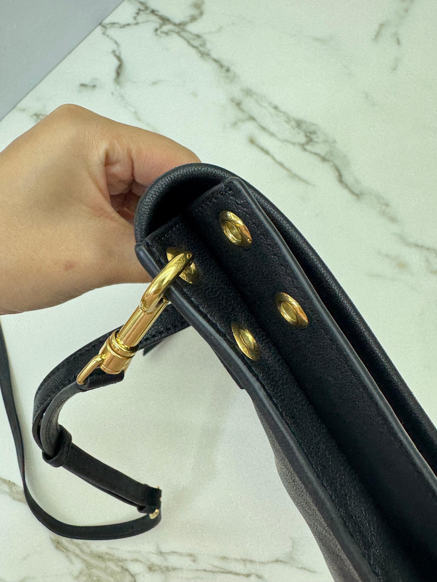 CELINE Soft Triomphe Besace