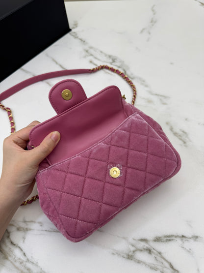 CHANEL 天貓精靈 乾燥玫瑰粉絲絨