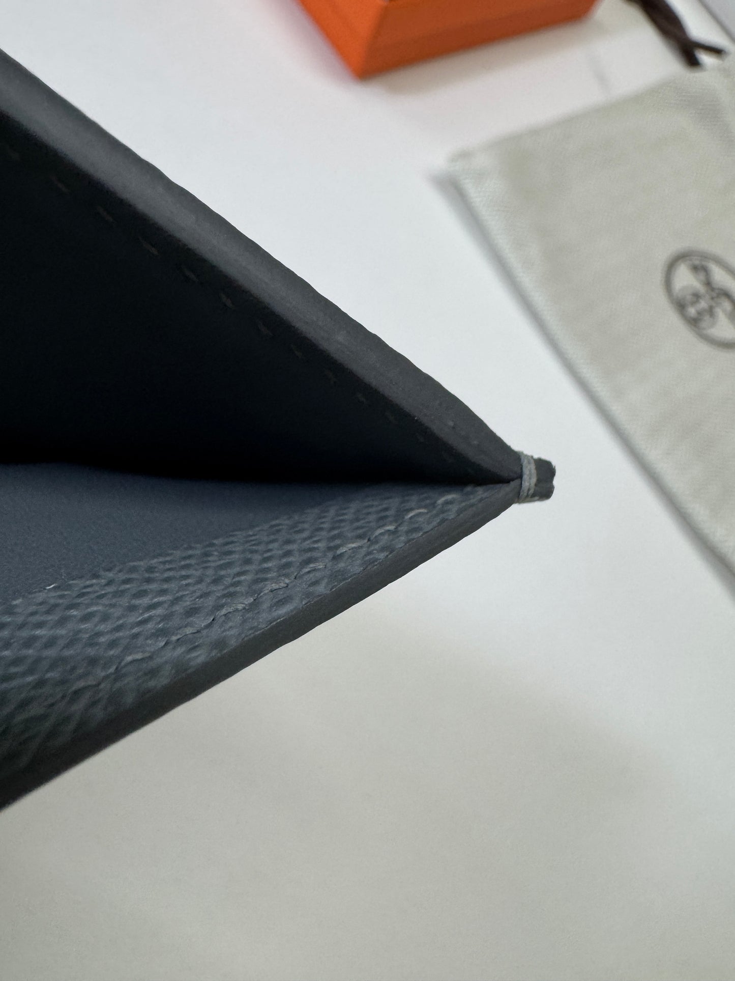 HERMES Bearn Wallet 短錢包 杏仁綠金扣