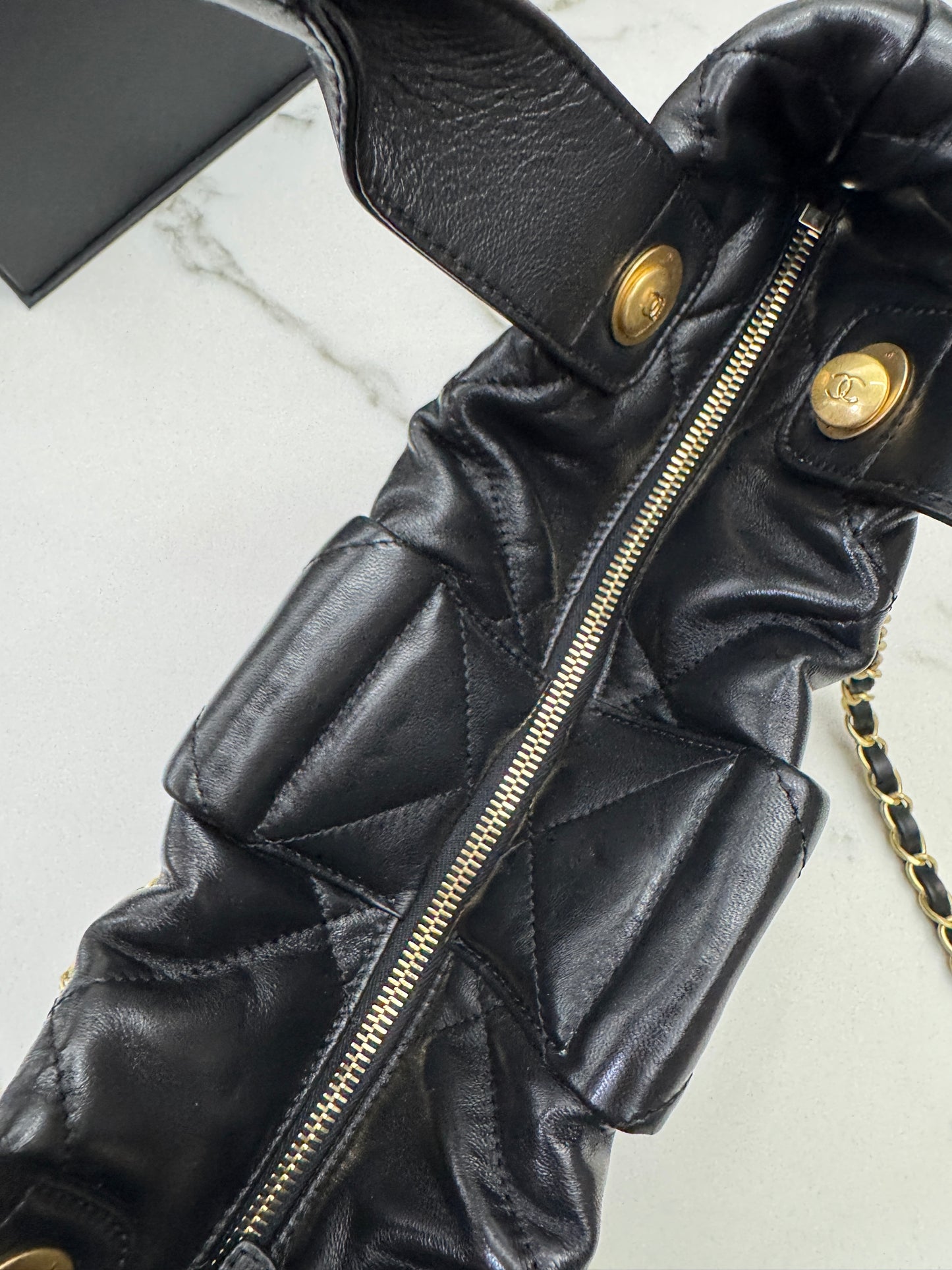 CHANEL 25K 蝴蝶包 綿羊皮 Medium