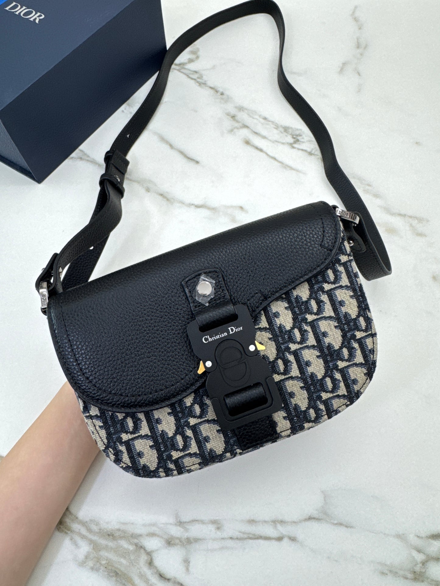 DIOR Mini Saddle Messenger Bag