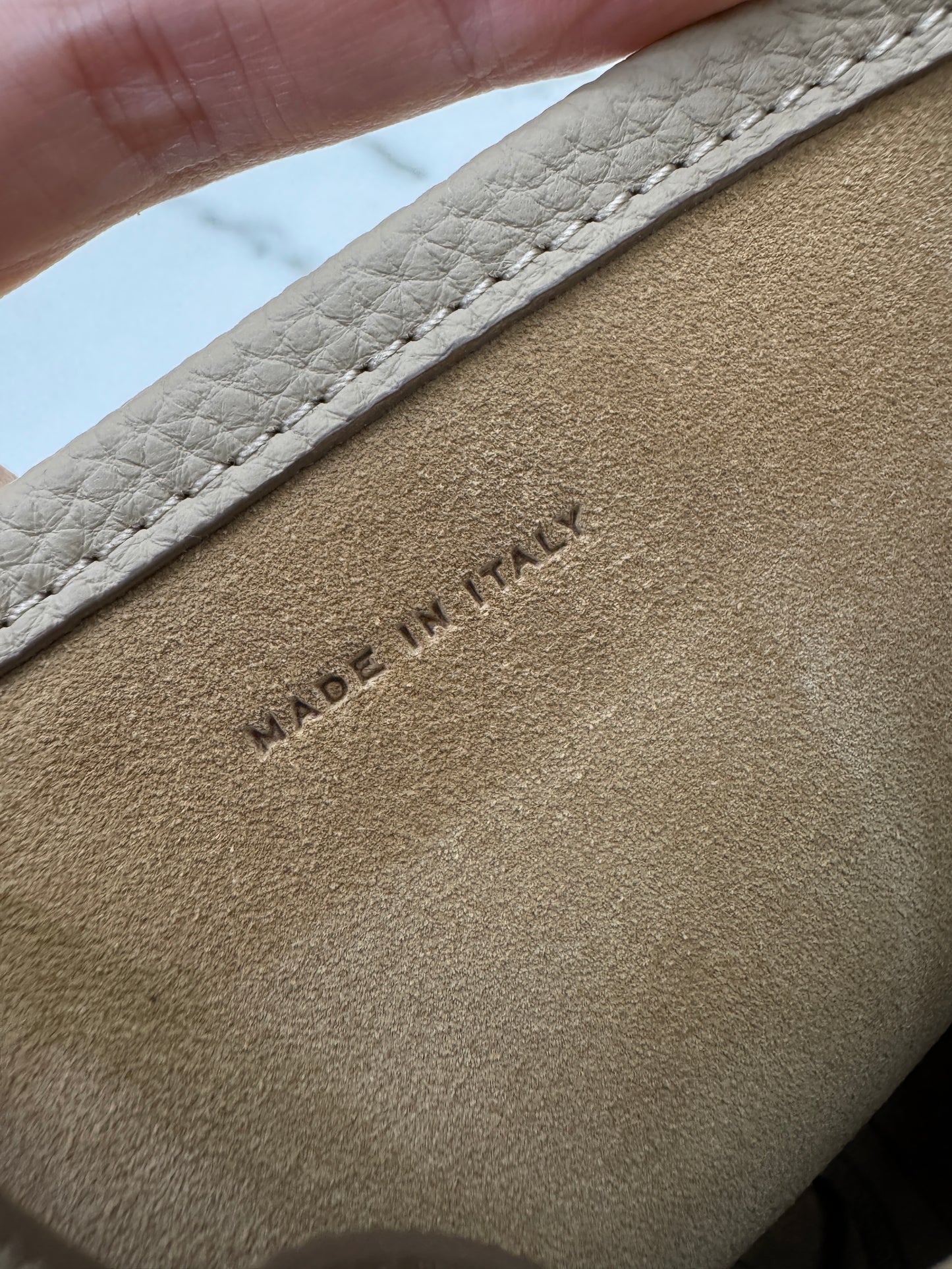 THE ROW N/S Park Tote 奶茶色 Small