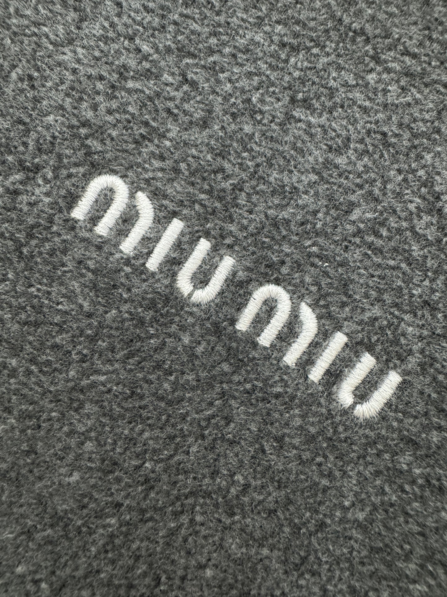 MIU MIU 搖粒絨 灰色長袖外套
