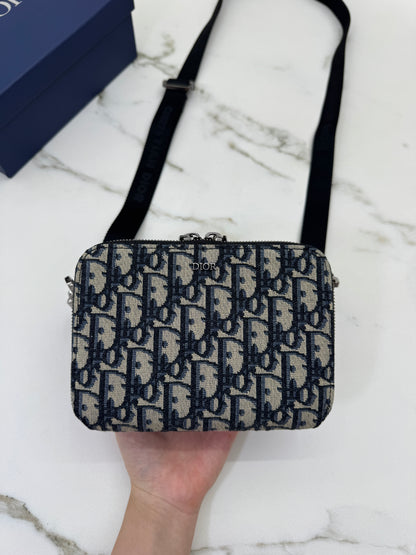 DIOR Zipped Pouch with Strap